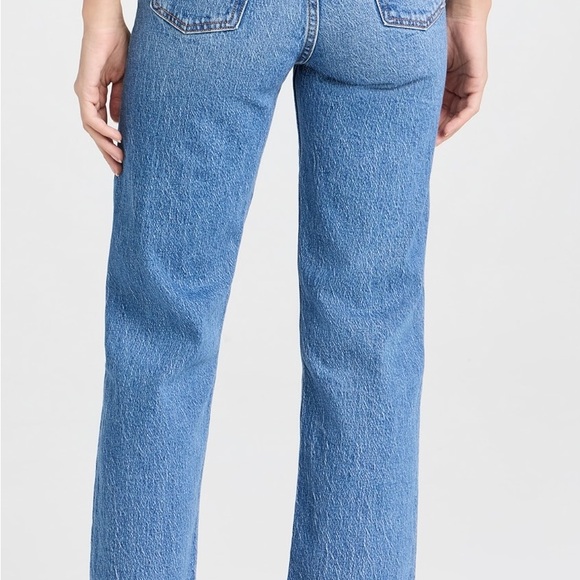 Levi’s Ribcage Straight Ankle Blue Jeans - Picture 2 of 5